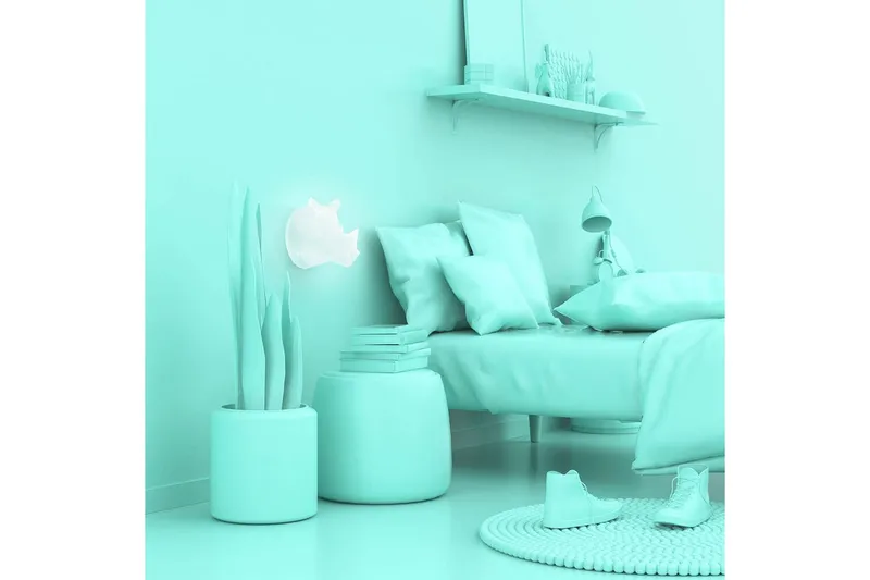 Vägg Nattlampa Mobility On Board Noshörning Multicolor - Multifärgad - Belysning & el - Inomhusbelysning & lampor - Dekorationsbelysning