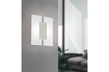 Vägg-/Taklampa Eglo Metrass 2 Nickel-Matt/Satin - Nickel - Belysning & el - Inomhusbelysning & lampor - Sovrumslampa