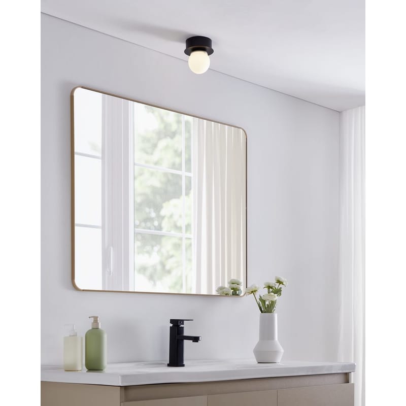 Vägg-/Taklampa Mosiano - Svart - Belysning & el - Inomhusbelysning & lampor - Taklampa & takbelysning - Plafond