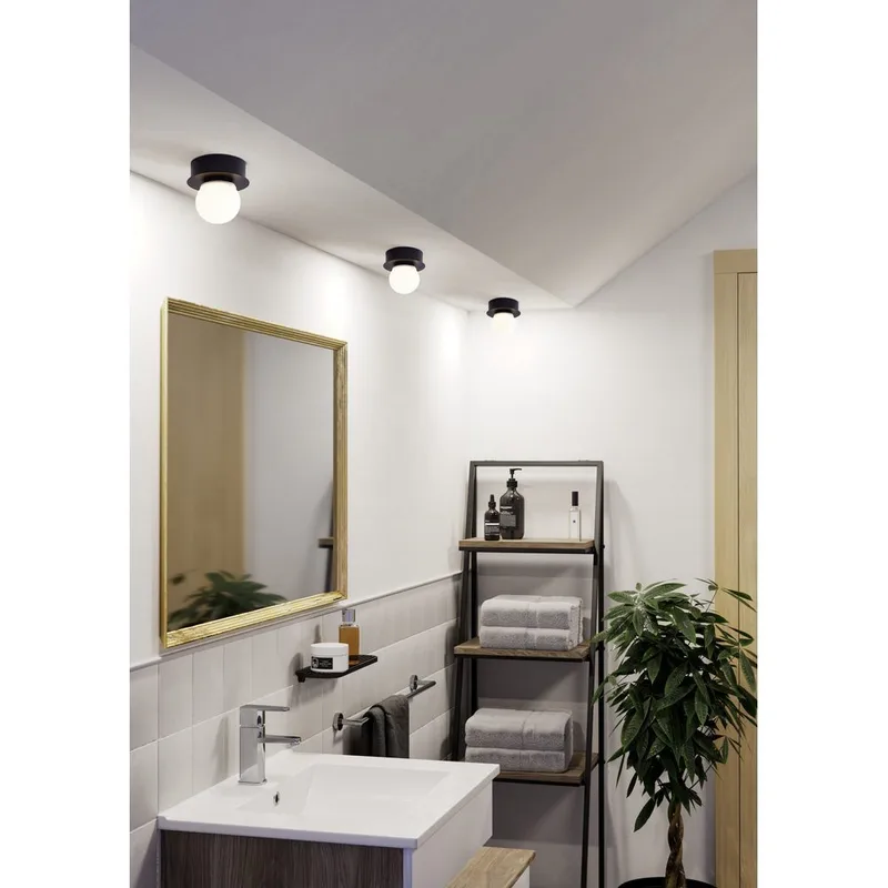 Vägg-/Taklampa Mosiano - Svart - Belysning & el - Inomhusbelysning & lampor - Taklampa & takbelysning - Plafond