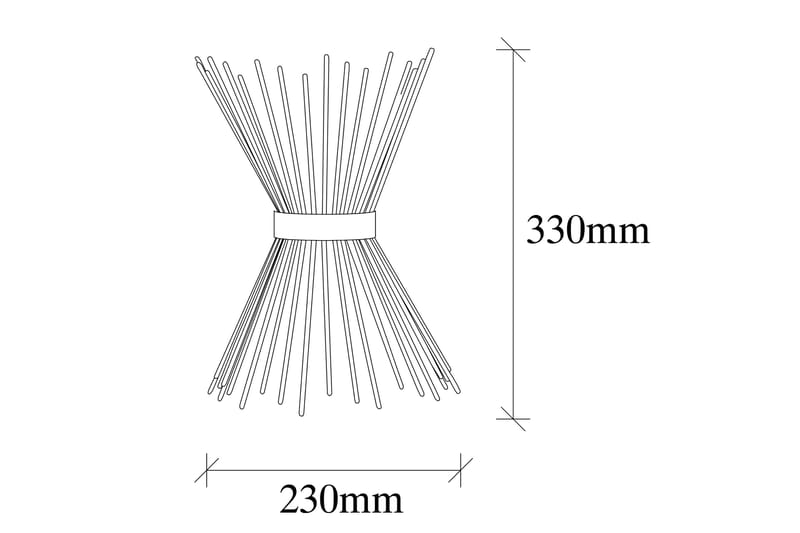 Afroz Vägghängd Läslampa - Svart - Belysning & el - Inomhusbelysning & lampor - Vägglampa - Väggarmatur