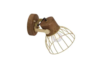 Alami Just Light Vägg/taklampa - Brass - Belysning & el - Inomhusbelysning & lampor - Vägglampa
