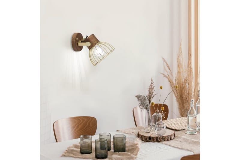 Alami Just Light Vägg/taklampa - Brass - Belysning & el - Inomhusbelysning & lampor - Vägglampa
