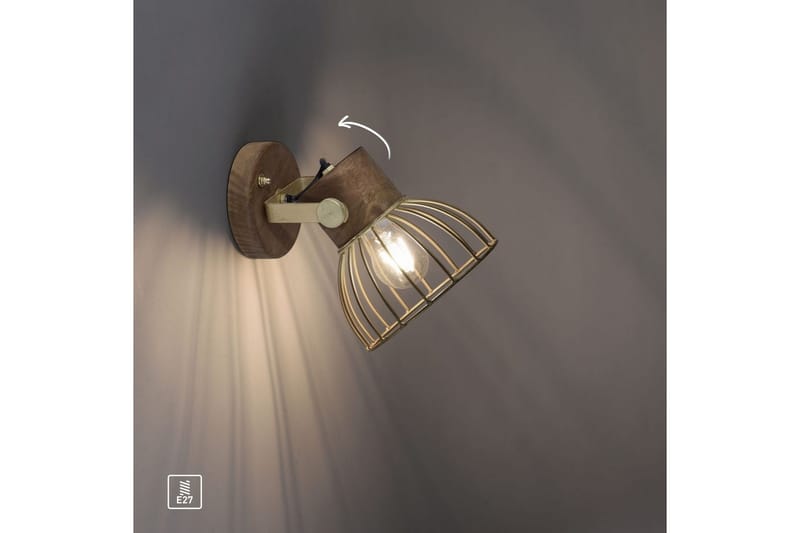 Alami Just Light Vägg/taklampa - Brass - Belysning & el - Inomhusbelysning & lampor - Vägglampa
