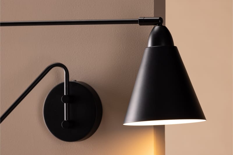 Amicola Vägglampa 24 cm - Svart - Belysning & el - Inomhusbelysning & lampor - Vägglampa