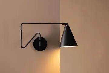 Amicola Vägglampa 24 cm - Svart - Belysning & el - Inomhusbelysning & lampor - Vägglampa