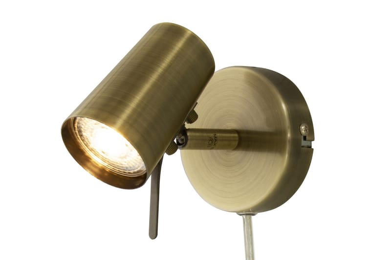 Aneta Lighting Pilot Vägglampa - Antik - Läslampa vägg - Sänglampa vägg - Vägglampa - Väggarmatur - Sänglampor & nattduksbordslampa - Sovrumslampa