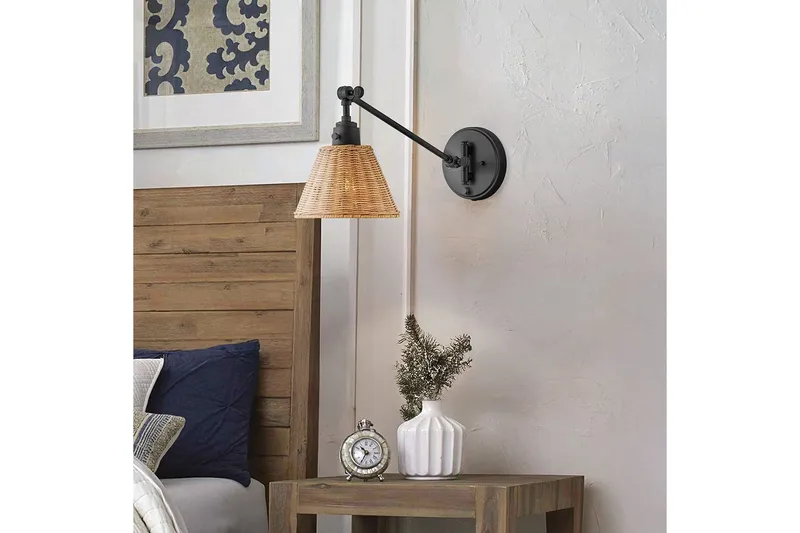 Arti Hinkley Vägglampa - Black||Brown - Belysning & el - Inomhusbelysning & lampor - Vägglampa