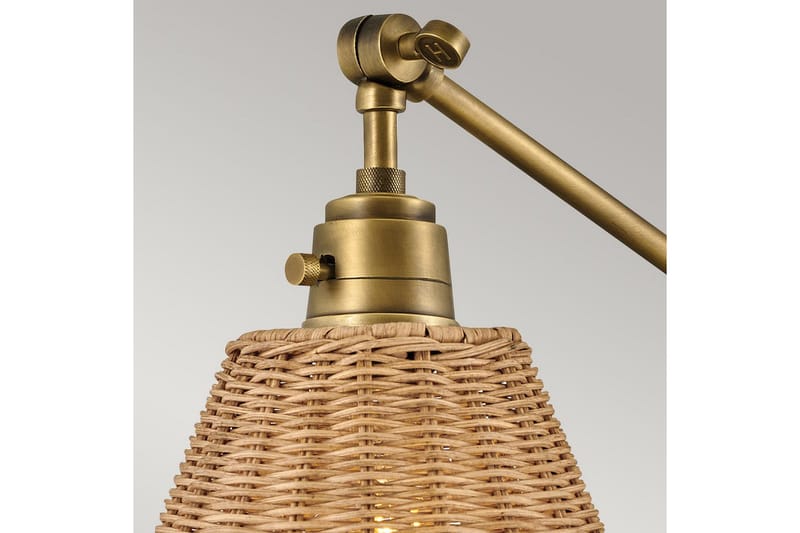 Arti Hinkley Vägglampa - Brass||Brown - Belysning & el - Inomhusbelysning & lampor - Vägglampa