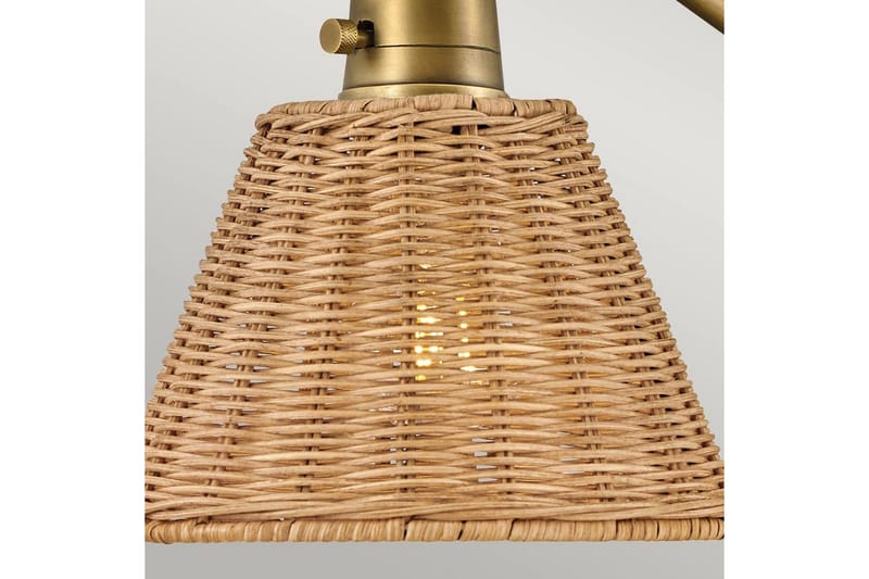 Arti Hinkley Vägglampa - Brass||Brown - Belysning & el - Inomhusbelysning & lampor - Vägglampa