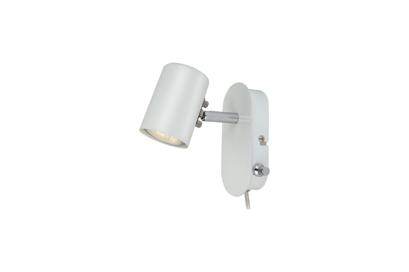 Balder Vägglampa Vit/Krom - Scan Lamps - Sänglampa vägg - Sänglampor & nattduksbordslampa - Vägglampa - Väggarmatur - Läslampa vägg - Sovrumslampa
