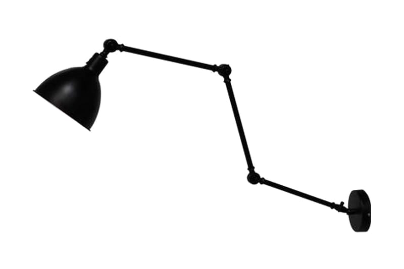 Bazar Vägglampa 38 cm Svart - By Rydéns - Sänglampa vägg - Sovrumslampa - Väggarmatur - Vägglampa