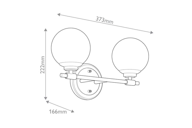 Benno Kichler Vägglampa - Bronze - Belysning & el - Inomhusbelysning & lampor - Vägglampa