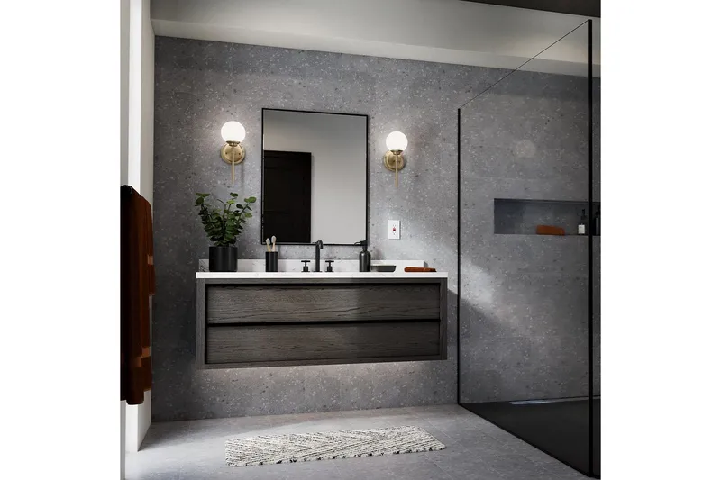 Benno Kichler Vägglampa - Bronze - Belysning & el - Inomhusbelysning & lampor - Vägglampa