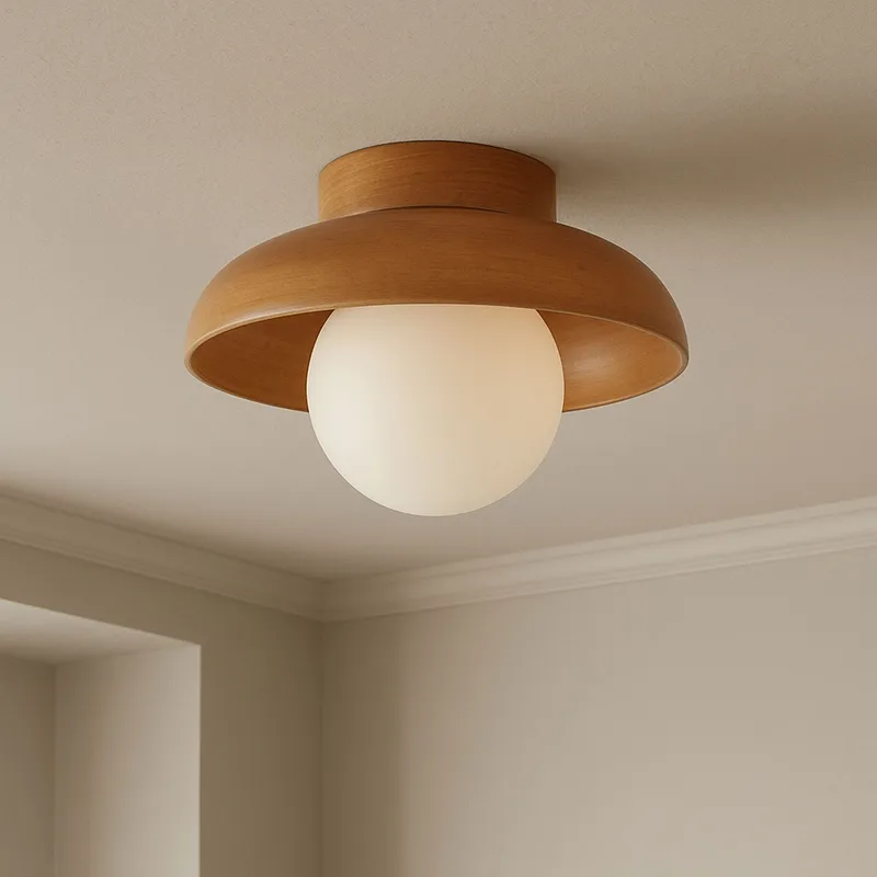 Beylin Vägglampa 24 cm Rund - Ek Vit - Belysning & el - Inomhusbelysning & lampor - Vägglampa