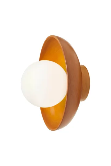 Beylin Vägglampa 24 cm Rund - Ek Vit - Belysning & el - Inomhusbelysning & lampor - Vägglampa