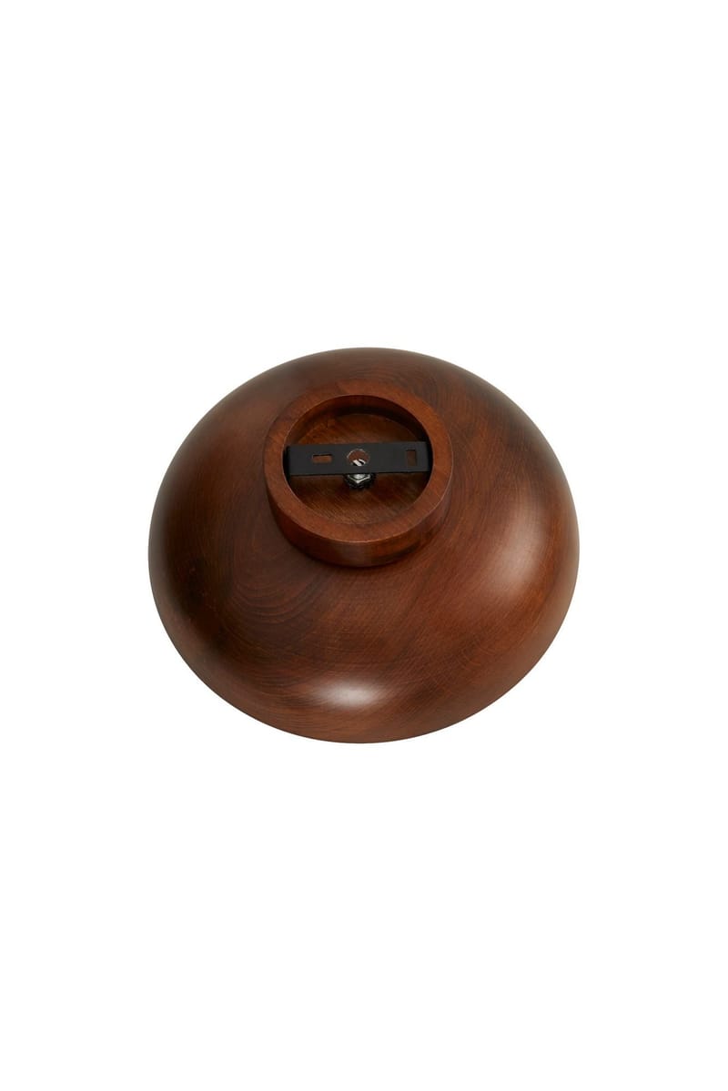 Beylin Vägglampa 24 cm Rund - Valnöt Vit - Belysning & el - Inomhusbelysning & lampor - Vägglampa