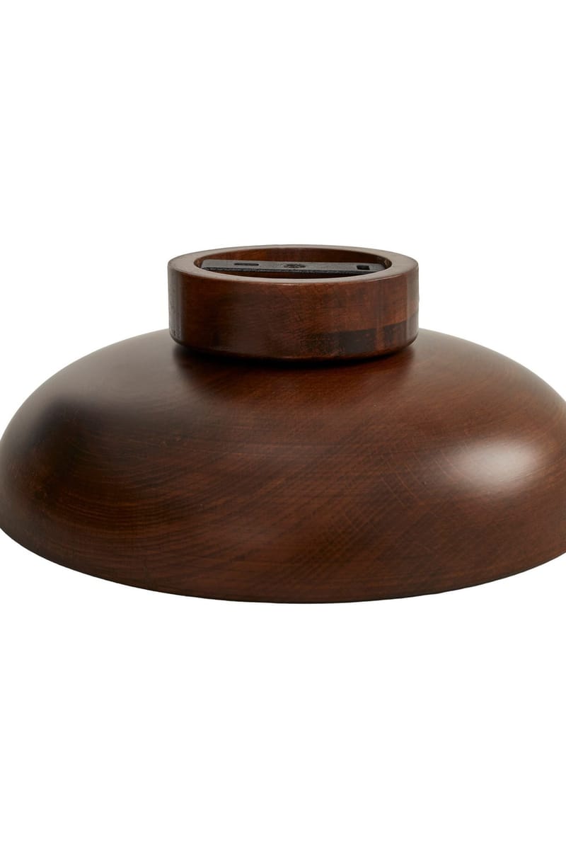 Beylin Vägglampa 24 cm Rund - Valnöt Vit - Belysning & el - Inomhusbelysning & lampor - Vägglampa