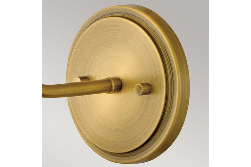 Clarke Hinkley Vägglampa - Brass||White - Belysning & el - Inomhusbelysning & lampor - Vägglampa - Väggarmatur