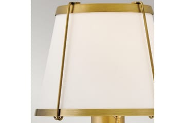Clarke Hinkley Vägglampa - Brass||White - Belysning & el - Inomhusbelysning & lampor - Vägglampa - Väggarmatur