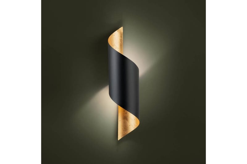 Vägglampa Eglo Jabaloyas Svart/Guld - Belysning & el - Inomhusbelysning & lampor - Vägglampa