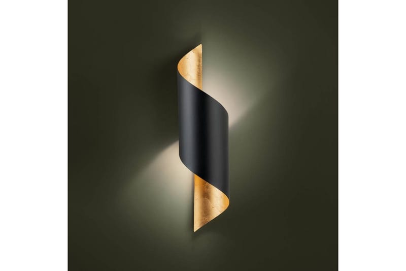 Vägglampa Eglo Jabaloyas Svart/Guld - Belysning & el - Inomhusbelysning & lampor - Sovrumslampa