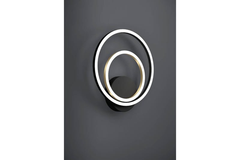 Vägglampa Eglo Lanacera Svart/Guld - Belysning & el - Inomhusbelysning & lampor - Vägglampa