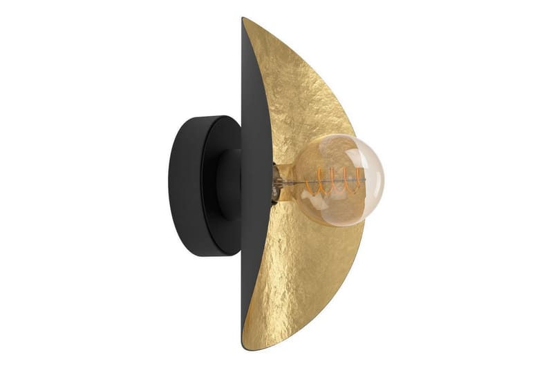 Vägglampa Eglo Saceda Svart/Guld - Belysning & el - Inomhusbelysning & lampor - Vägglampa