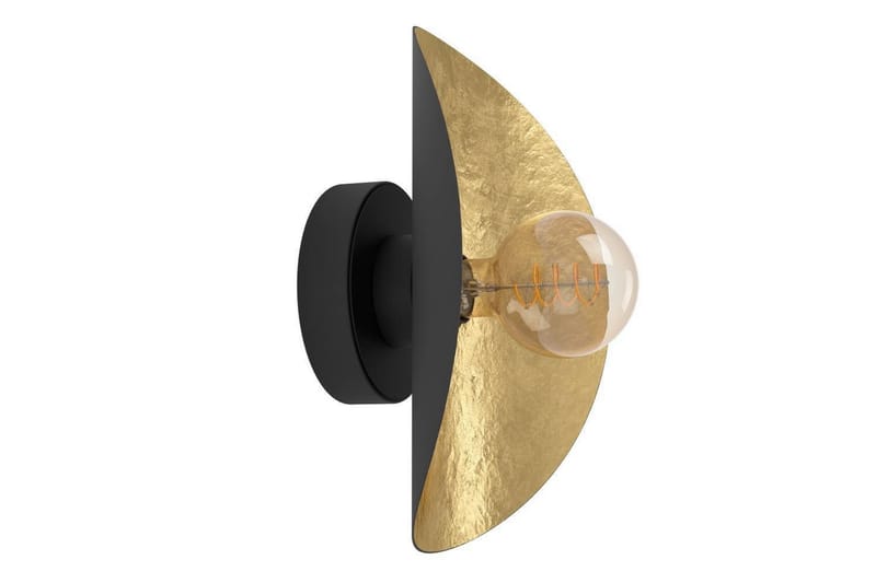 Vägglampa Eglo Saceda Svart/Guld - Belysning & el - Inomhusbelysning & lampor - Vägglampa