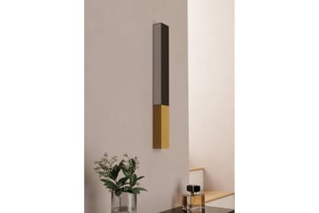 Vägglampa Eglo Tudons - Svart/Brun - Belysning & el - Inomhusbelysning & lampor - Sovrumslampa