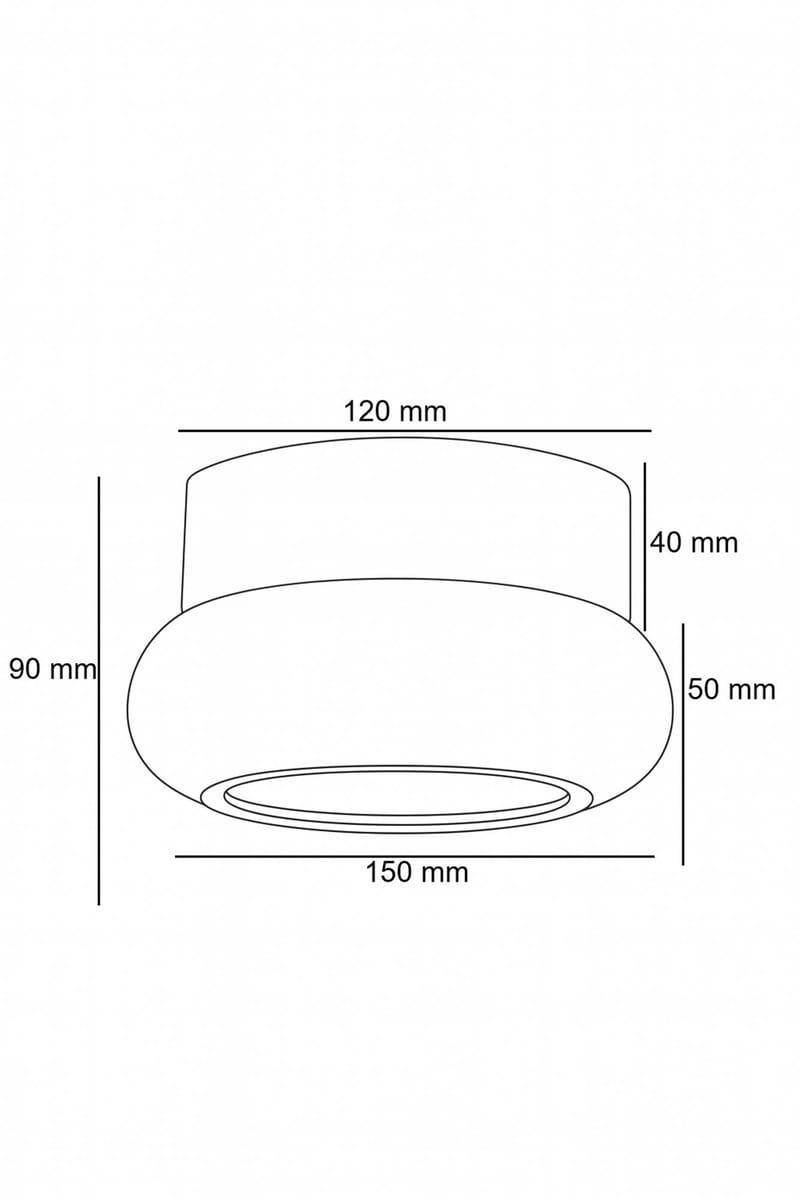 Eryvin Vägglampa 15 cm Rund - Ek Beige - Belysning & el - Inomhusbelysning & lampor - Vägglampa
