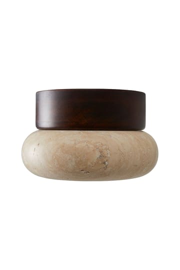 Eryvin Vägglampa 15 cm Rund - Valnöt Beige - Belysning & el - Inomhusbelysning & lampor - Vägglampa