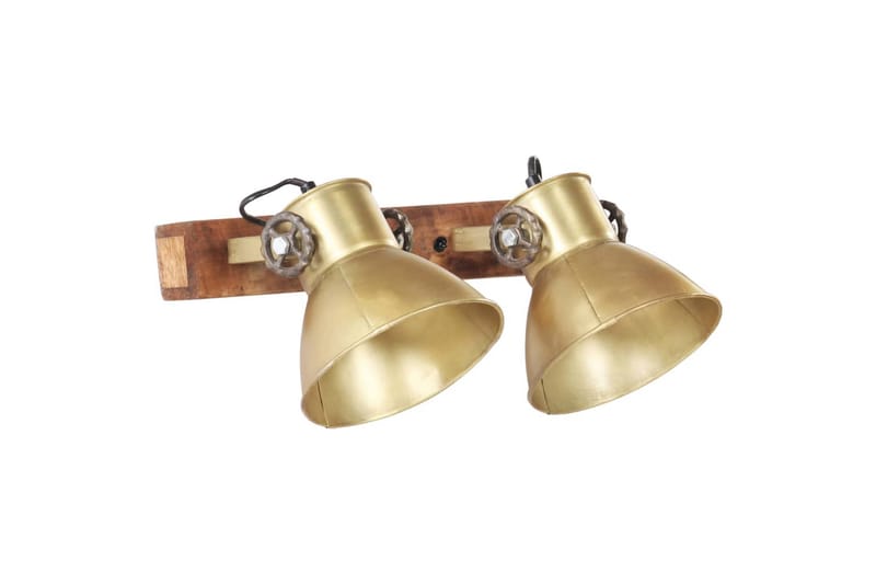 Industriell vägglampa mässing 45x25 cm E27 - Flerfärgad - Belysning & el - Inomhusbelysning & lampor - Vägglampa