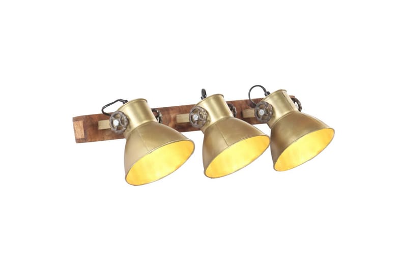 Industriell vägglampa mässing 65x25 cm E27 - Flerfärgad - Belysning & el - Inomhusbelysning & lampor - Vägglampa