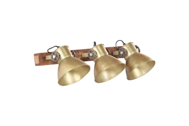 Industriell vägglampa mässing 65x25 cm E27 - Flerfärgad - Belysning & el - Inomhusbelysning & lampor - Vägglampa