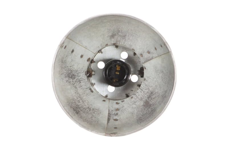 Industriell vägglampa silver 65x25 cm E27 - Silver - Belysning & el - Inomhusbelysning & lampor - Vägglampa