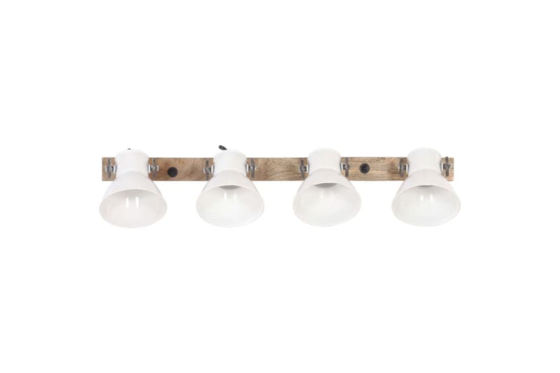 Industriell vägglampa vit 90x25 cm E27 - Vit - Belysning & el - Inomhusbelysning & lampor - Vägglampa