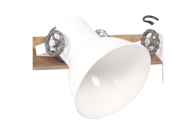 Industriell vägglampa vit 90x25 cm E27 - Vit - Belysning & el - Inomhusbelysning & lampor - Vägglampa