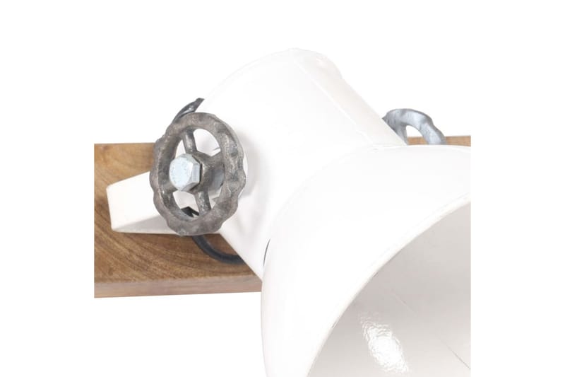 Industriell vägglampa vit 90x25 cm E27 - Vit - Sänglampa vägg - Sovrumslampa - Vägglampa - Väggarmatur
