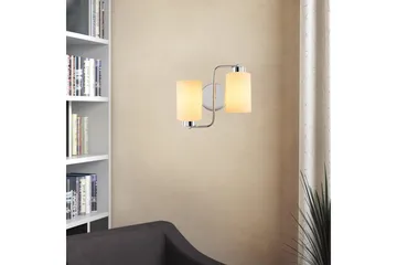 Vägglampa Jaska Två Argentu - Zurellentu - Belysning & el - Inomhusbelysning & lampor - Golvlampa - Tvåarmad golvlampa
