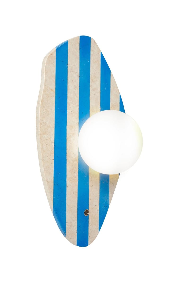 Javoren Vägglampa 10 cm - Beige, Vit, Blå - Belysning & el - Inomhusbelysning & lampor - Vägglampa