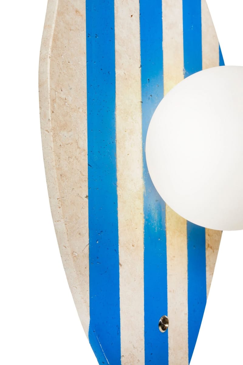 Javoren Vägglampa 10 cm - Beige, Vit, Blå - Belysning & el - Inomhusbelysning & lampor - Vägglampa