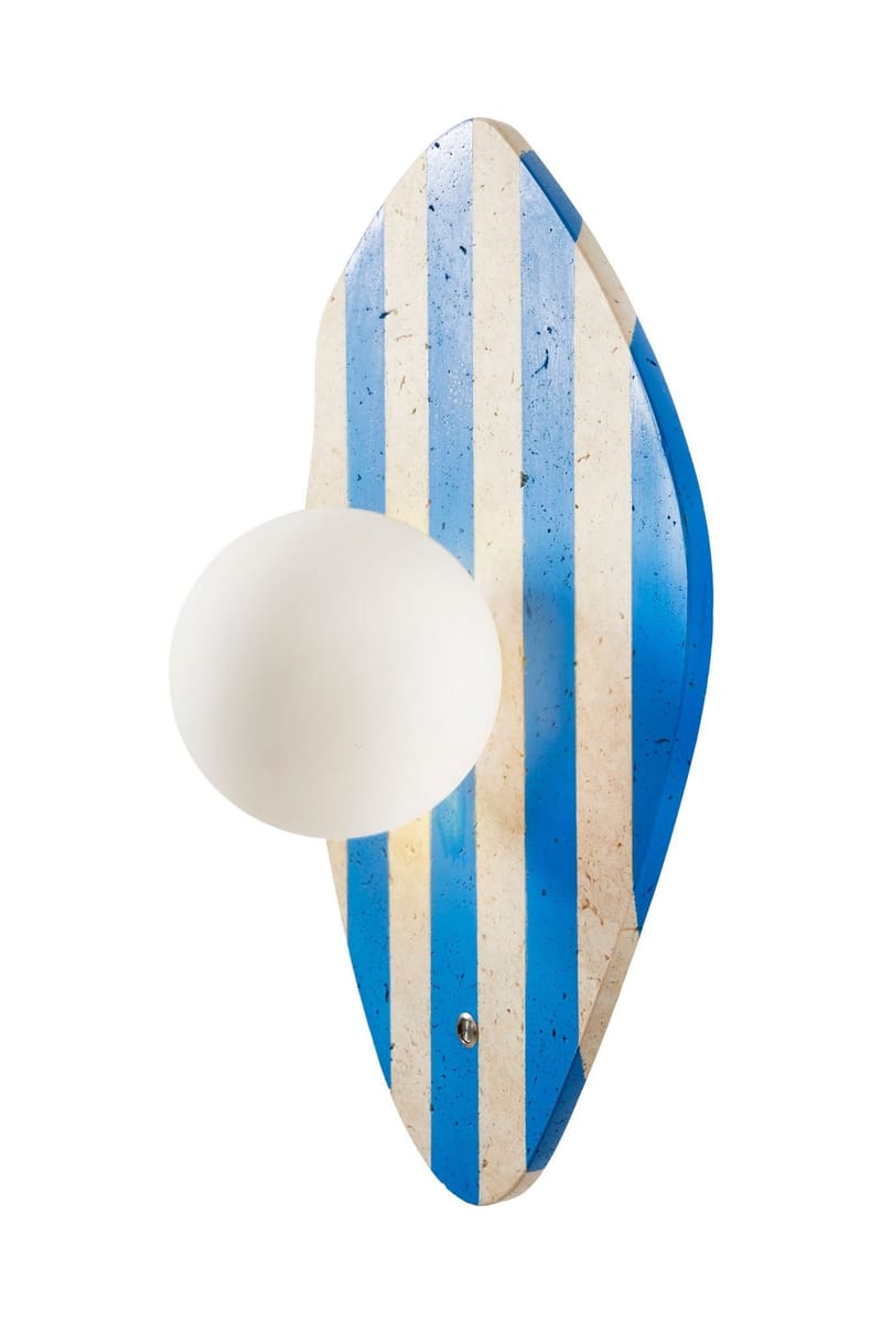 Javoren Vägglampa 10 cm - Beige, Vit, Blå - Belysning & el - Inomhusbelysning & lampor - Vägglampa