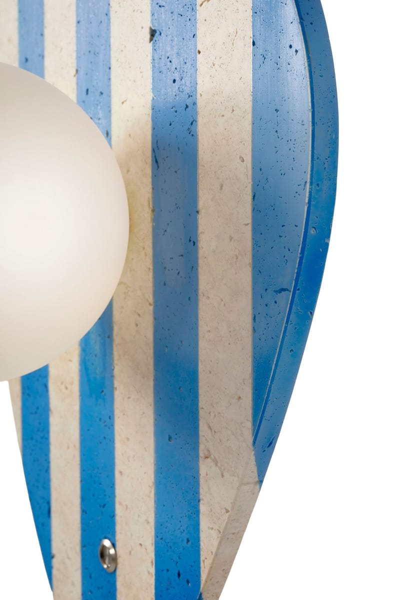 Javoren Vägglampa 10 cm - Beige, Vit, Blå - Belysning & el - Inomhusbelysning & lampor - Vägglampa