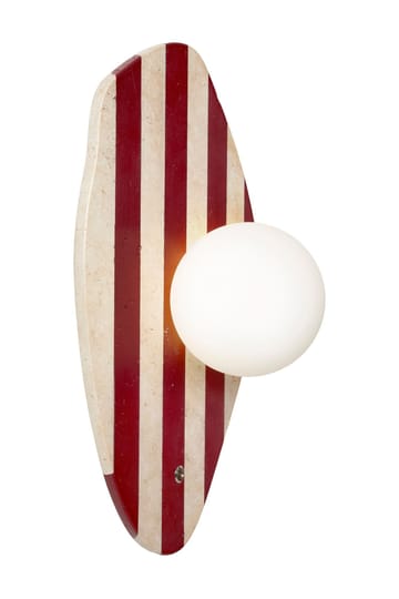 Javoren Vägglampa 10 cm - Beige, Vit, Röd - Belysning & el - Inomhusbelysning & lampor - Vägglampa