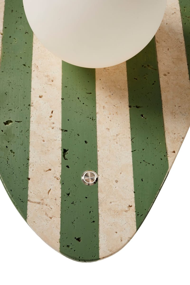 Javoren Vägglampa 10 cm - Beige Vit Grön - Belysning & el - Inomhusbelysning & lampor - Vägglampa