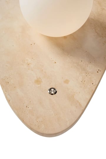 Javoren Vägglampa 10 cm - Beige Vit - Belysning & el - Inomhusbelysning & lampor - Vägglampa
