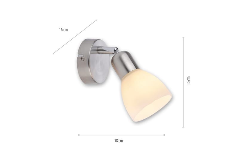 Karo Just Light Vägg/taklampa - Grey - Belysning & el - Inomhusbelysning & lampor - Vägglampa