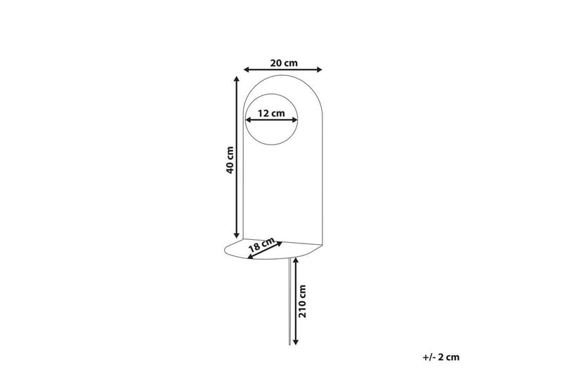Kastell Väggplafond G9 - Grafit - Belysning & el - Inomhusbelysning & lampor - Vägglampa