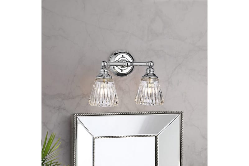 Keynes Quintiesse Vägglampa - Chrome - Belysning & el - Inomhusbelysning & lampor - Vägglampa